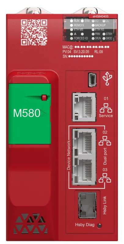 BMEH584040S Redundant HSBY processor module M580 Safety SIL3 - Level 4 - Image 3