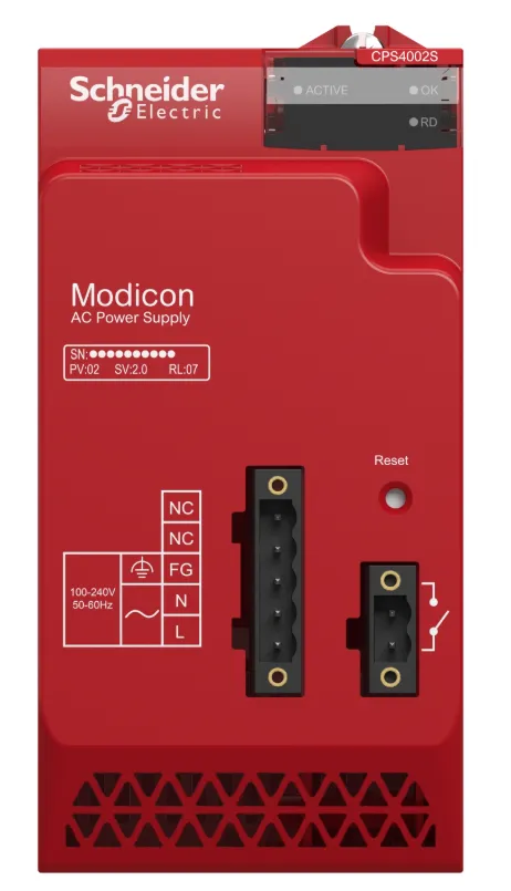BMXCPS4002S Power Supply Module – 40W 24V DC for Modicon X80 Systems - Image 4