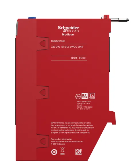 BMXSDI1602 Discrete Input Module – 16 Inputs, SIL 3 Certified for M580 Safety - Image 7