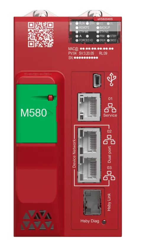 BMEH582040S - Modicon M580 redundant HSBY processor module Safety SIL3 - Image 7