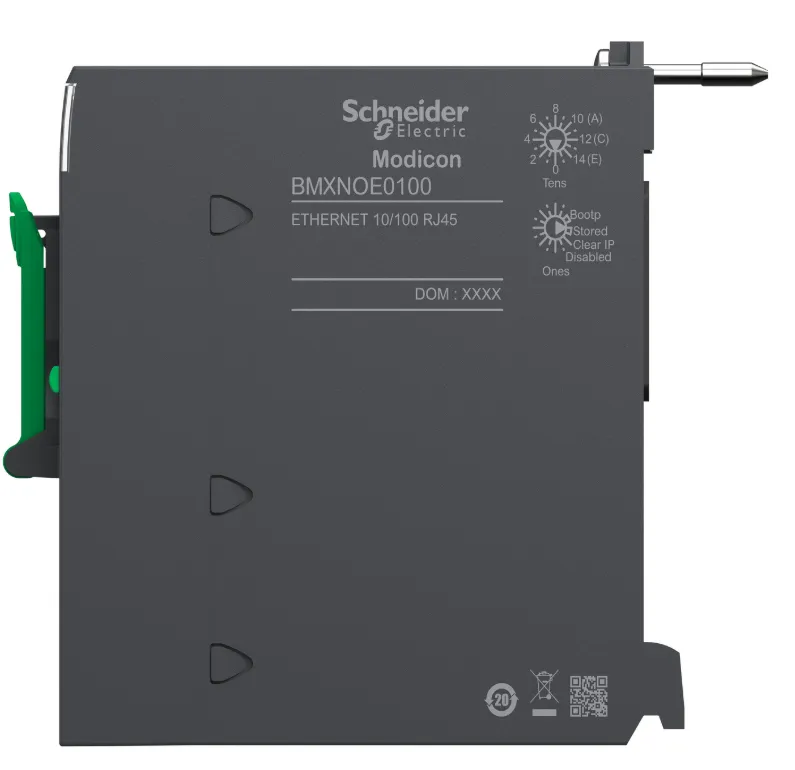 BMXNOE0100 – Modicon M340 Ethernet TCP/IP Network Module with RJ45 10/100Mbps - Image 3