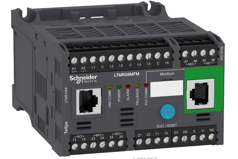 LTMR08MFM Motor Management Controller – TeSys T | 0.4–8A, 100–240V AC - Image 1