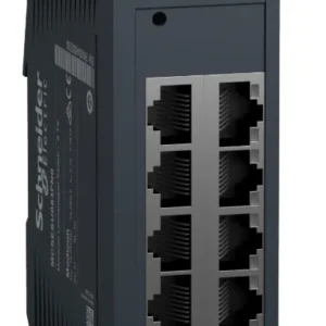 MCSESU083FNO Unmanaged Ethernet Switch – 8-Port DIN Rail | Modicon