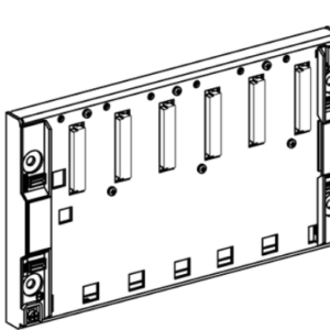 TSXRKY6 – 6-Slot Rack for Modicon Premium PLC | Schneider Electric