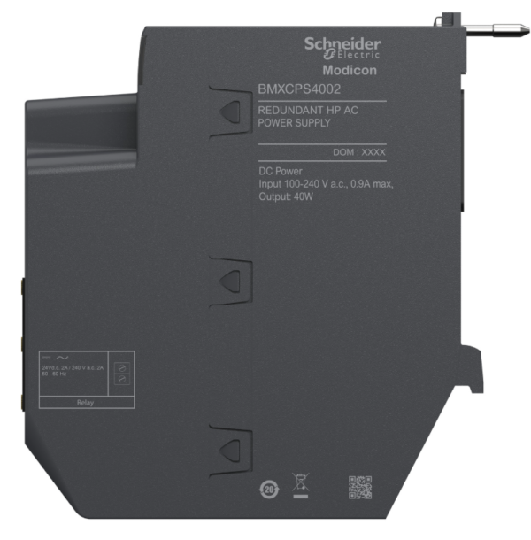 BMXCPS4002 – Modicon X80 Power Supply Module 100–240V AC, 40W Output - Image 4